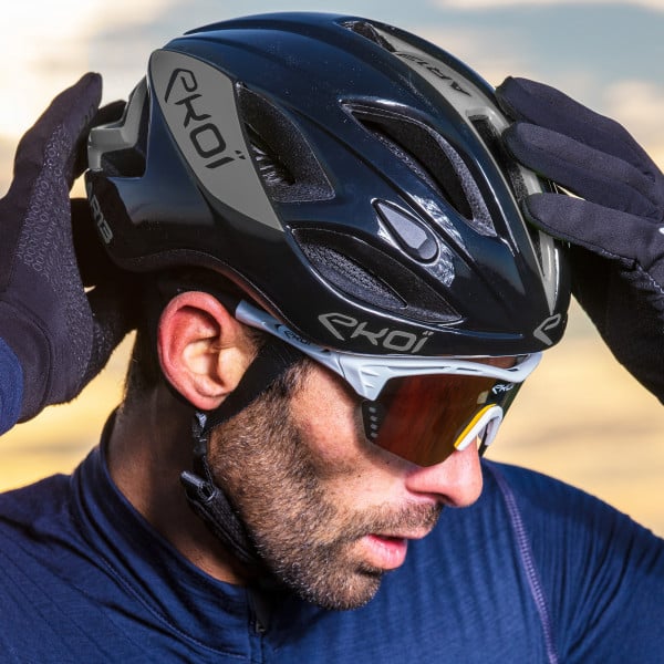 Lunettes EKOI PERSOEVO4 Blanc Revo Rouge Cat3