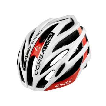 HELMET CORSA LIGHT WHITE RED