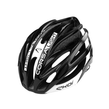 Hjelm EKOI CORSA LIGHT sort/hvid