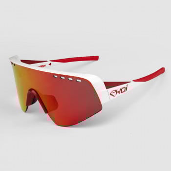 サングラス EKOI TWENTY レッド ホワイト Revo レッド Cat3