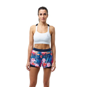 Short Dames EKOI RUN 2 in 1 Tropical