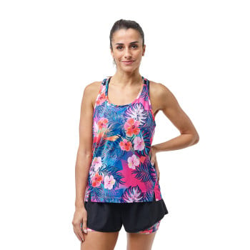 Canottiera donna EKOI RUN Tropical