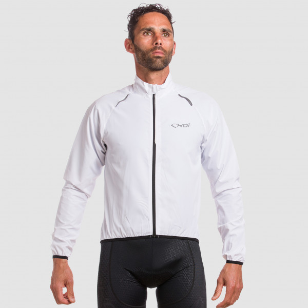 Photo Veste Coupe-vent EKOI ULTRALIGHT Blanc