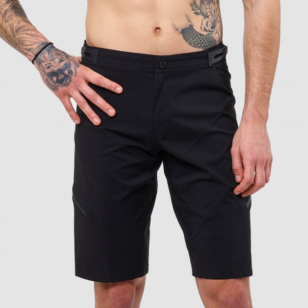 Short unisexe EKOI Perf GRAVEL CONFORT Noir