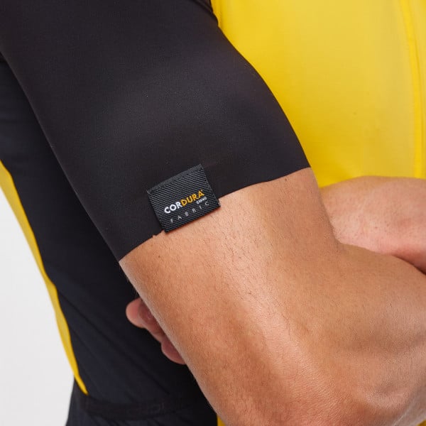 Maillot unisexe EKOI Racing GRAVEL PERFORMANCE Jaune