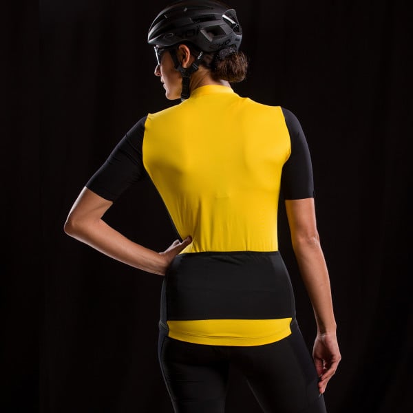 Maillot unisexe EKOI Racing GRAVEL PERFORMANCE Jaune