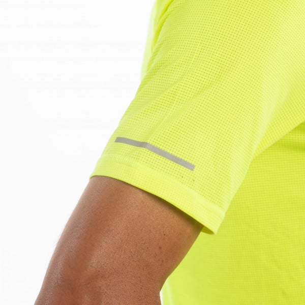 Tee shirt EKOI RUN DRY FAST Jaune fluo