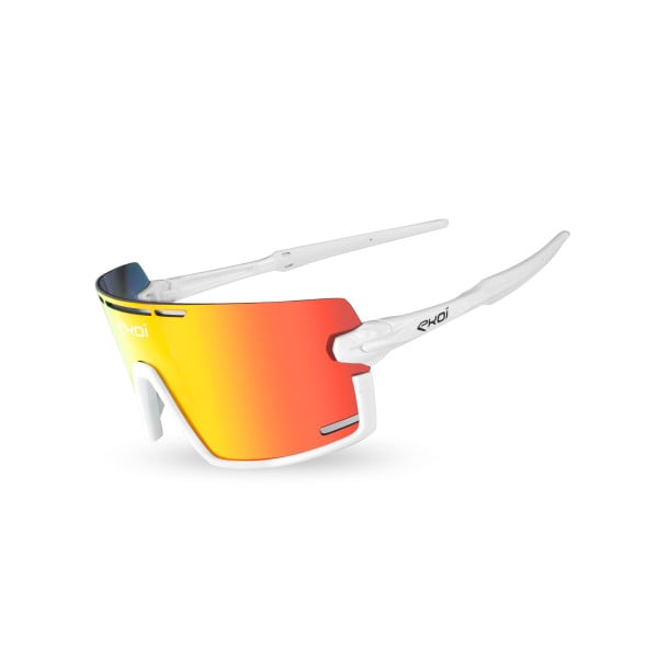 Lunettes EKOI PERSOEVO8 Blanc Revo rouge Cat3