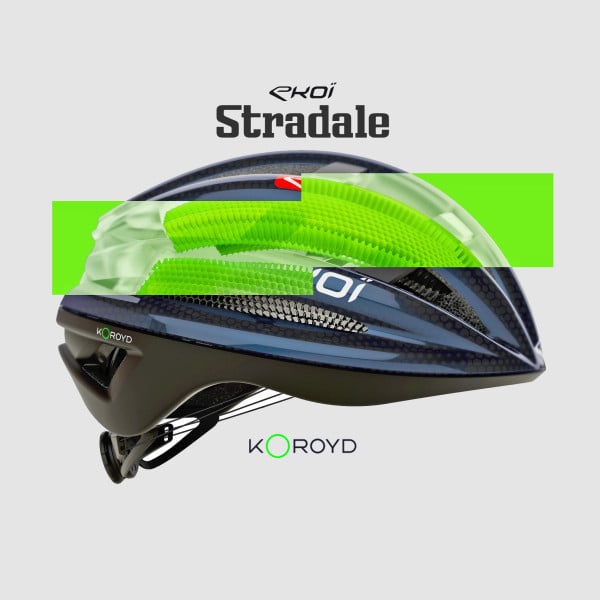 Casque EKOI Racing STRADALE Noir