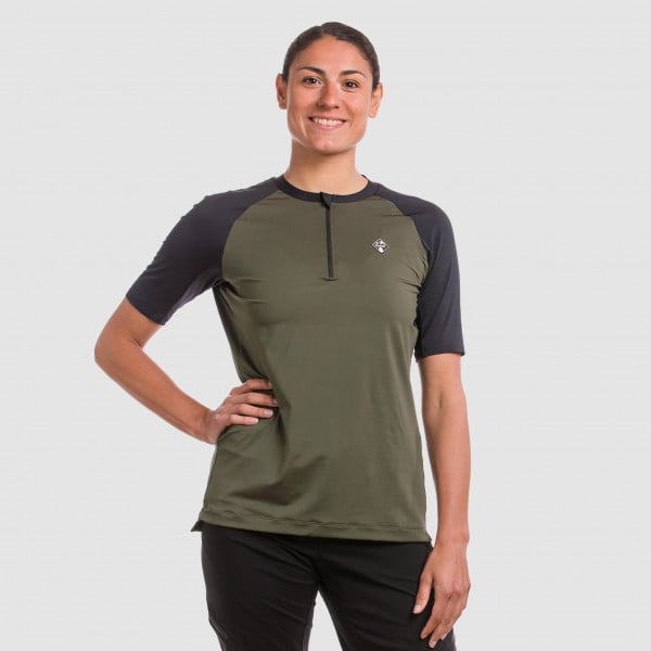 Maillot unisexe EKOI Racing GRAVEL CONFORT Kaki