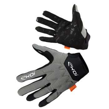 Guantes MTB EKOI Protect D3O  Gris