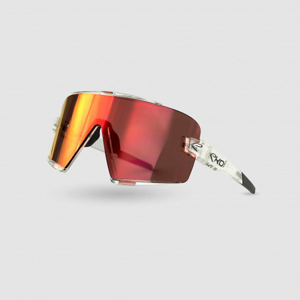 Photo Lunettes EKOI OTTIMO Crystal Revo Rouge Cat3