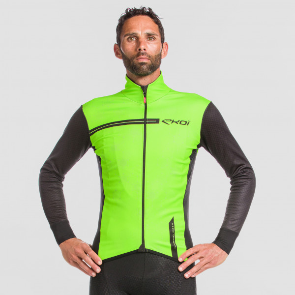 Photo Veste thermique EKOI ATOM Vert fluo