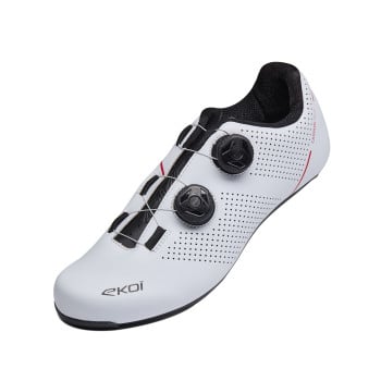 Wielrenschoenen EKOI Perf ROAD CARBON TECH Wit