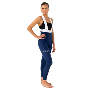 Tights med seler Damer CORE Marinebl&aring;