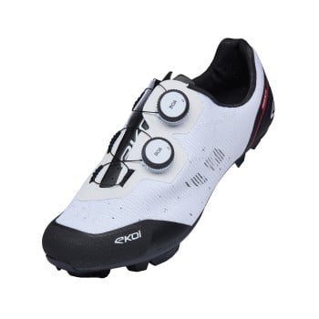 Mountainbikeschoenen EKOI Racing XC C4 wit