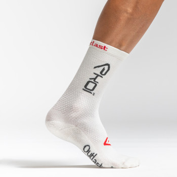 Str&oslash;mper vinter VELO OUTLAST hvid 18 CM