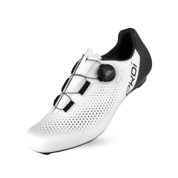 Chaussures route EKOI S4 Blanches Noires