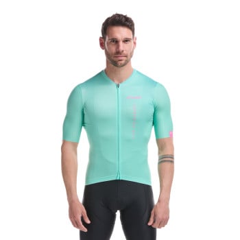 Koszulka z kr&oacute;tkim rękawem EKOI LINEAR Aqua