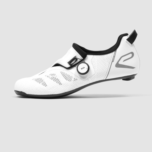 Zapatillas triatlón EKOI Racing TRI C4 Boa® Blancas
