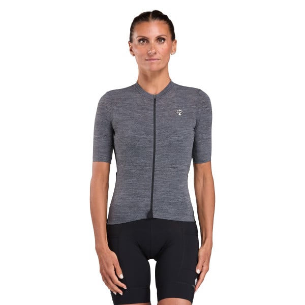 Maillot unisexe EKOI Racing GRAVEL MERINOS Gris