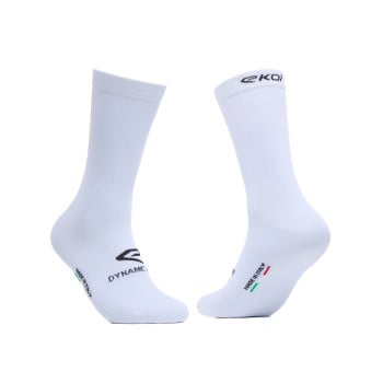 Skarpety EKOI Perf Aero DYNAMIC LINE 18 cm Białe