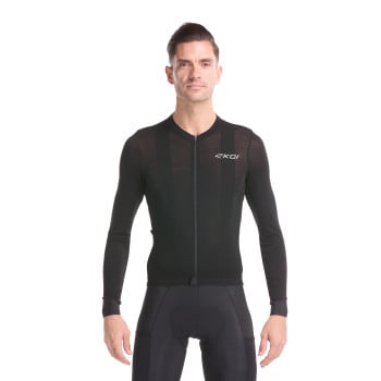 Jersey de manga larga EKOI Perf EXPLORE Negro
