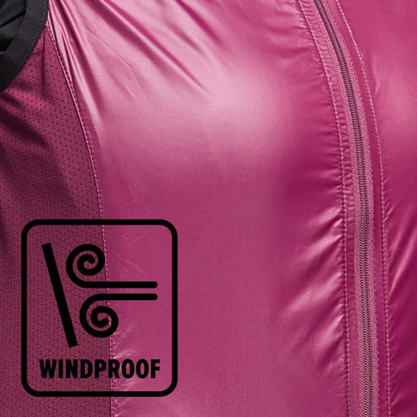 Gilet coupe vent femme EKOI Perf WINDPROOF LIGHT LASER