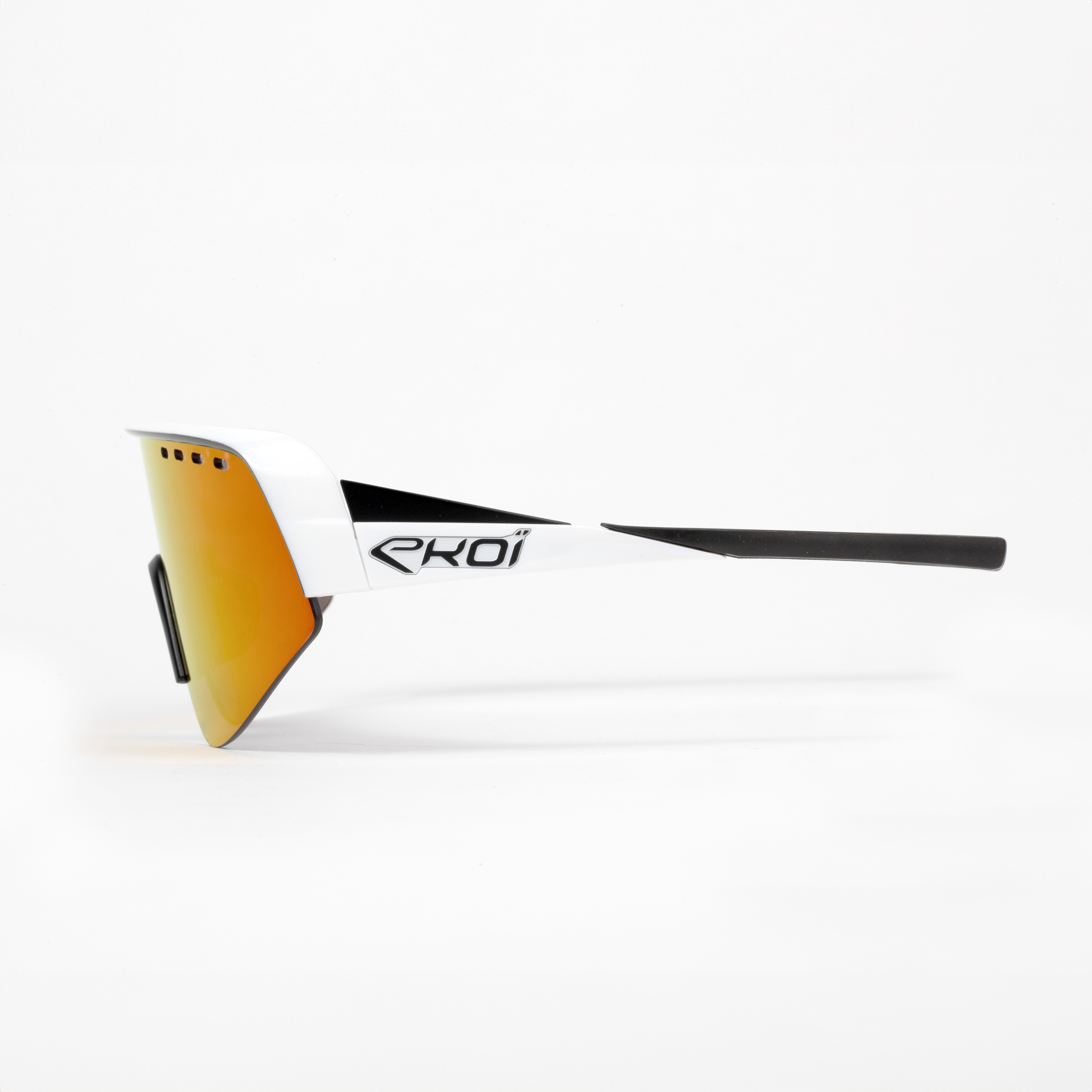 Glasses Racing EKOI TWENTY Bicolour White Black Revo Red