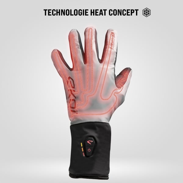 Gants chauffants EKOI Perf HEAT CONCEPT Reflective