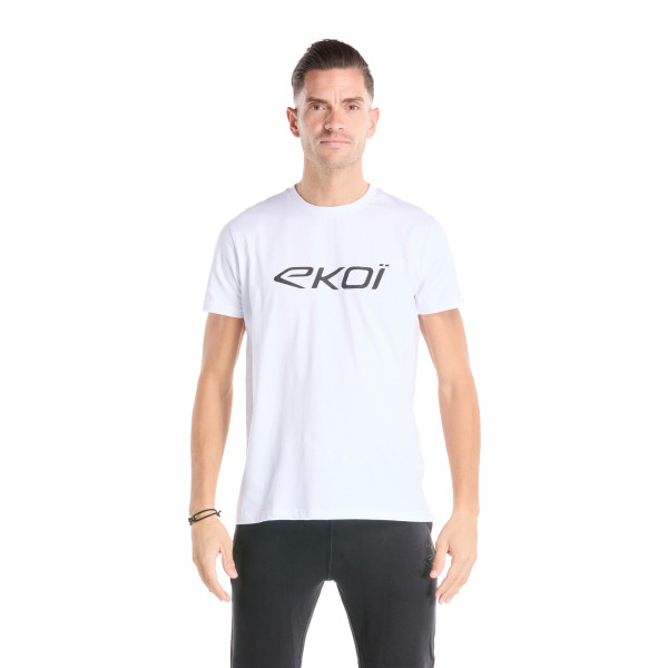 T-shirt EKOI Crew Blanc