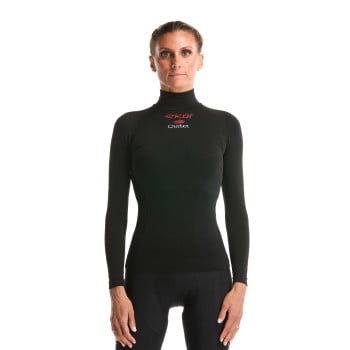 Dames Ondershirt lange mouwen EKOI Racing OUTLAST  Zwart
