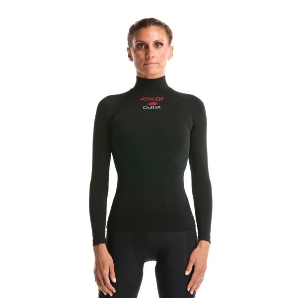 Sous maillot femme hiver EKOI Racing OUTLAST Noire