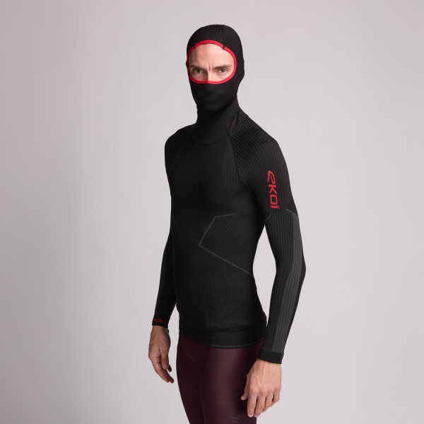 Bajo maillot RACING INVIERNO CON CAPUCHA