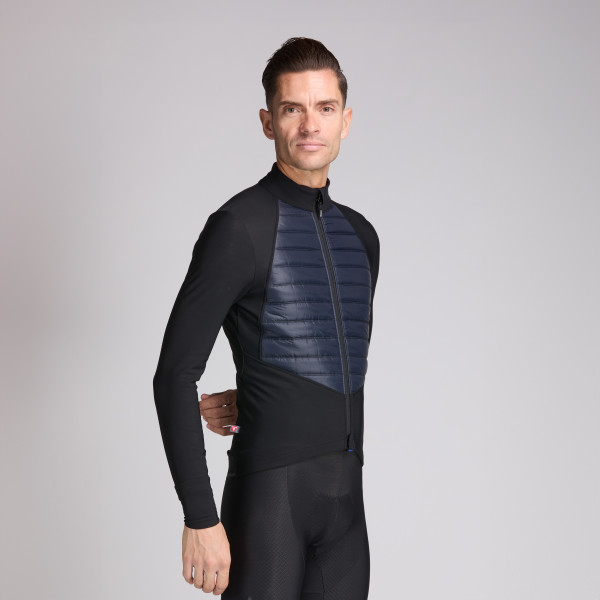 Chaqueta térmica EKOI Perf ELEGANCE Negro / Azul marino