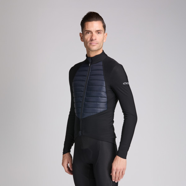 Chaqueta térmica EKOI Perf ELEGANCE Negro / Azul marino