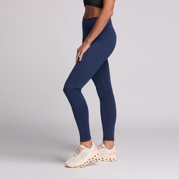 Legging femme EKOI Perf RUNNING Bleu marine