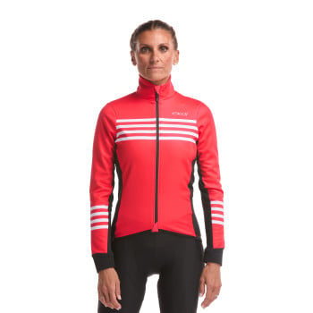 Chaqueta t&eacute;rmica para mujer EKOI Perf MARIN Rojo