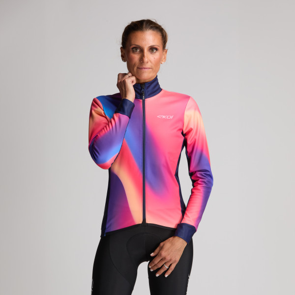 Chaqueta térmica para mujer EKOI Perf SHADOW Rosa