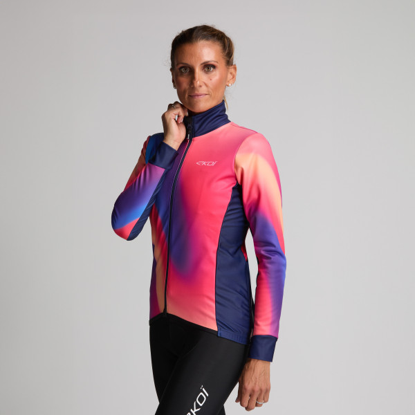 Chaqueta térmica para mujer EKOI Perf SHADOW Rosa