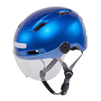 Urbaner Helm EKOI CITY STYLE Blau Bildschirm