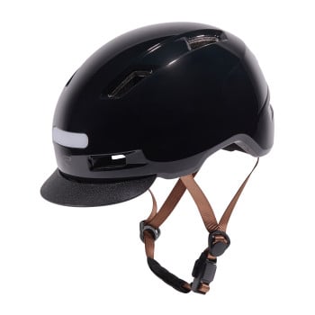 Urbaner Helm EKOI CITY STYLE Schwarz Visier