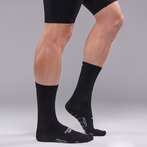 Calcetines EKOI Racing PRO POWERGRIP 18 cm negros