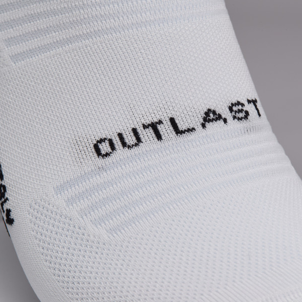 Calcetines de ciclismo EKOI Perf OUTLAST 18cm Blancos