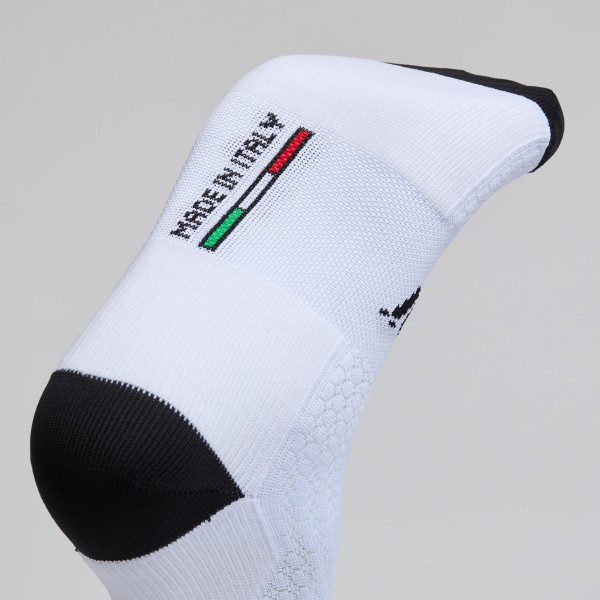 Calcetines de ciclismo EKOI Perf 18 cm Blancos