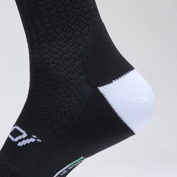 Calcetines ciclismo EKOI Perf 18 cm Negros