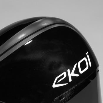 Helmet Customizable EKOI Racing PURE AERO Black MIRROR Cat2