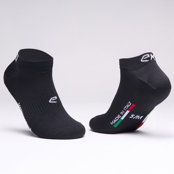 Calcetines cortos ciclismo EKOI Negros