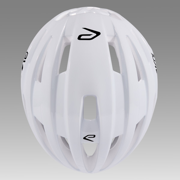 Casco EKOI Perf GARA Blanco Logo Negro