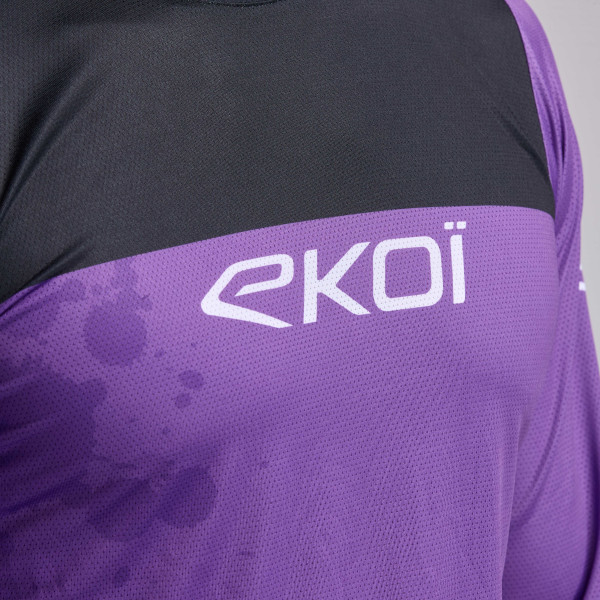 Maillot de MTB de manga larga EKOI Perf Violeta